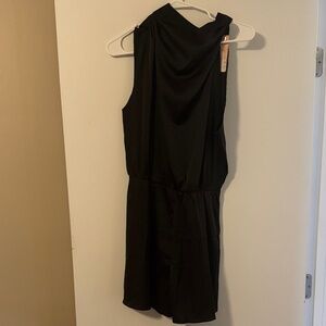 Elegant Black Mini Dress